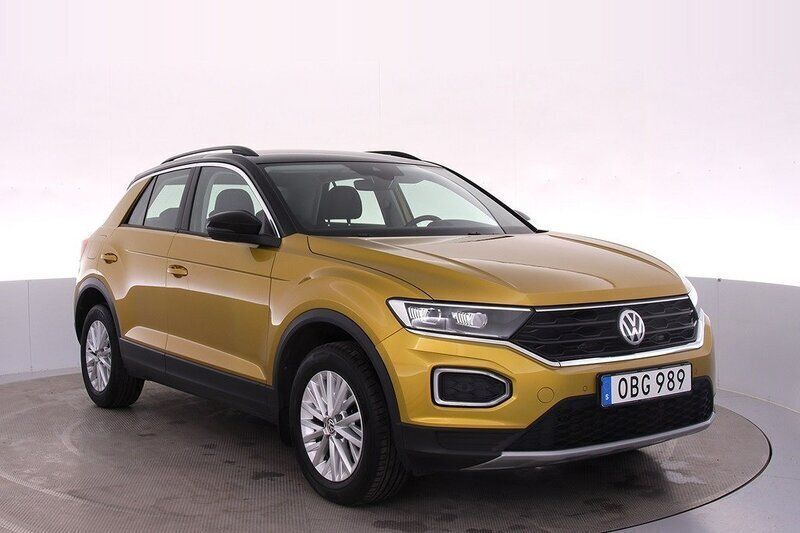 Gul Begagnad 2018 VW T-Roc SUV | 199 000 kr (Lite dyr) - Bild 1/4