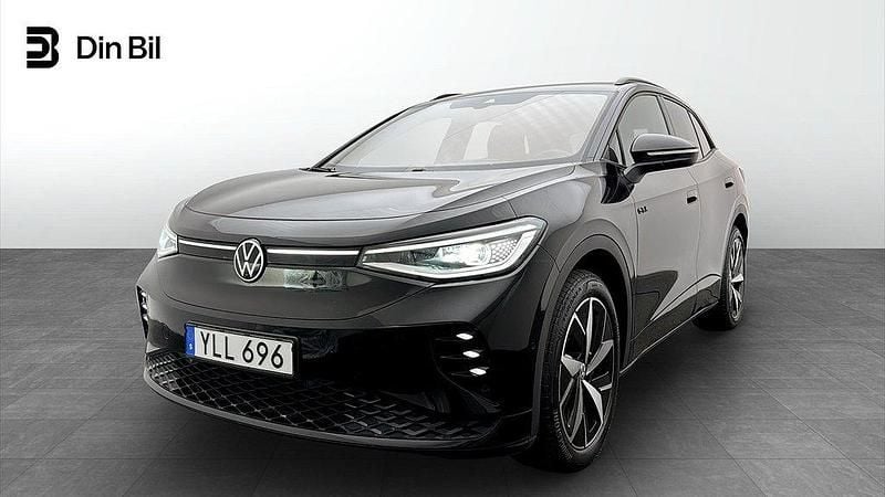 Svart Begagnad 2023 VW ID.4 GTX SUV | 419 900 kr - Bild 1/4