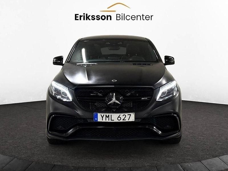 Begagnad Mercedes GLE63 AMG AMG 585 HK (430 kW) 2017 Grå Sportkupé