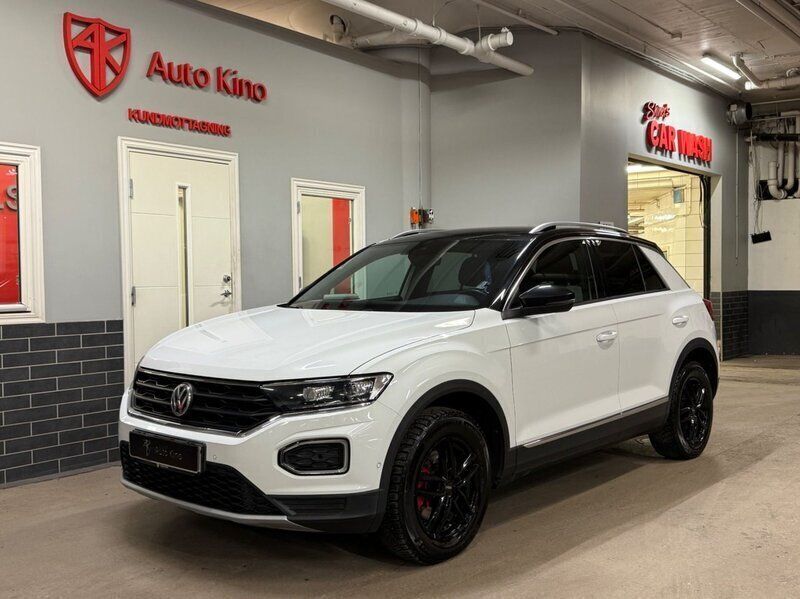 Vit Begagnad 2018 VW T-Roc GT SUV | 239 000 kr (Lite dyr) - Bild 1/4
