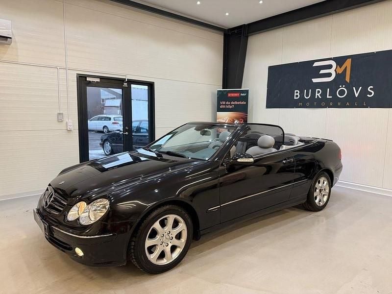 Begagnad Mercedes CLK200 Avantgarde 163 HK (119 kW) 2003 Svartmetalic Cab