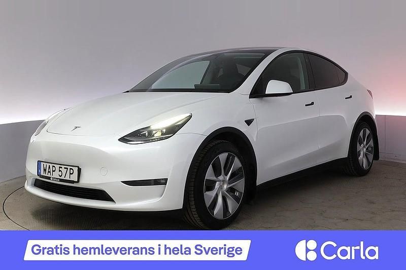 Begagnad Tesla Model Y Long Range AWD 378 kW (514 HK) 2023 Vit SUV