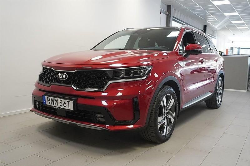 Begagnad Kia Sorento Advance 265 HK (194 kW) 2021 Röd SUV