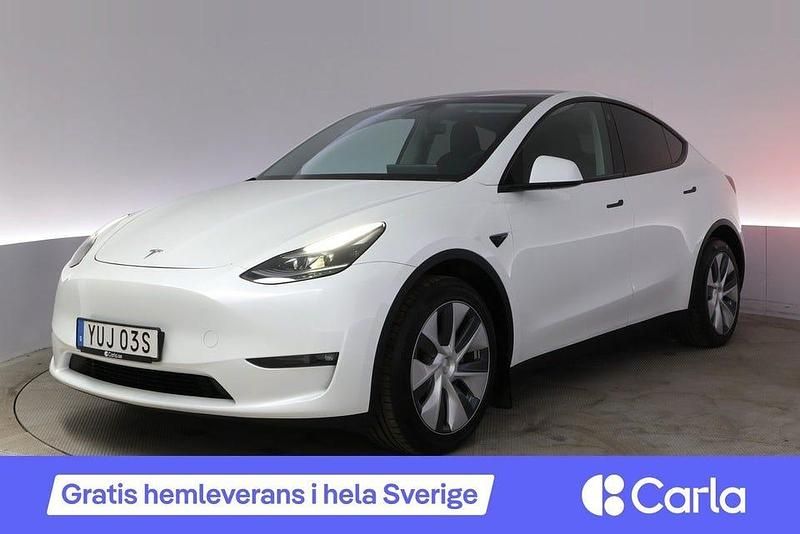 Begagnad Tesla Model Y Long Range AWD 378 kW (514 HK) 2024 Vit SUV