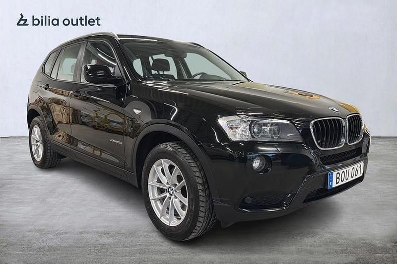 Begagnad BMW X3 184 HK (135 kW) 2014 Svart SUV