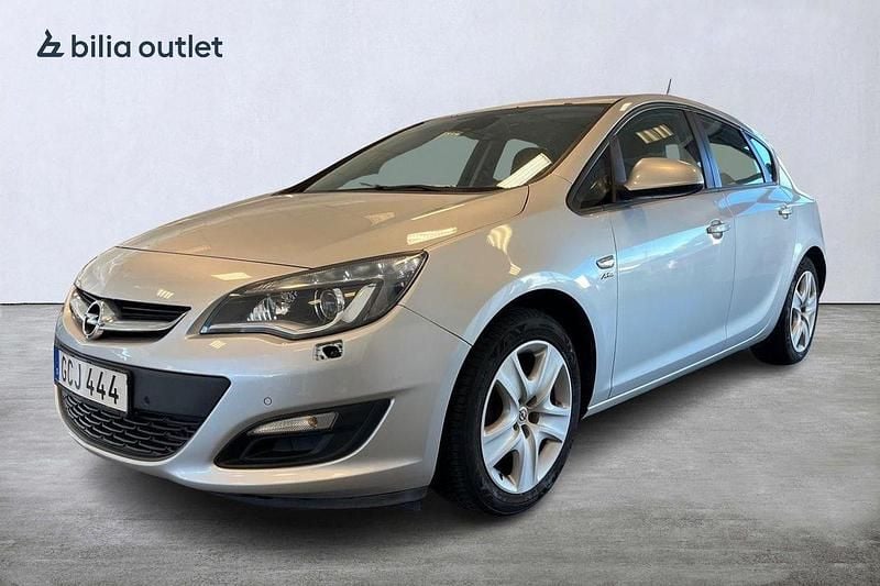 Grå Begagnad 2014 Opel Astra Halvkombi | 58 000 kr (Bra pris) - Bild 1/3