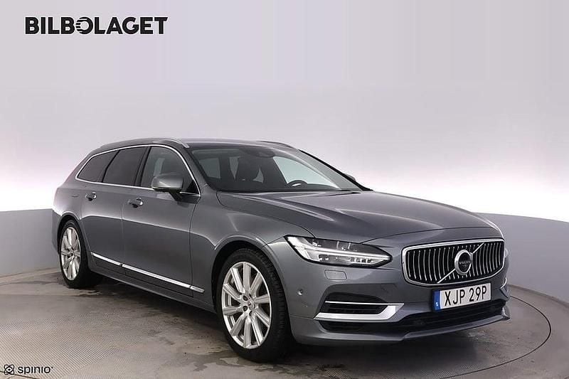 Grå Begagnad 2019 Volvo V90 Inscription Kombi | 284 800 kr (Marknadspris) - Bild 1/4