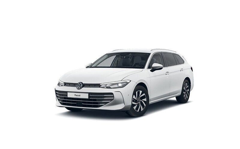 Vit (pure white) Ny 2024 VW Passat Business Kombi | 389 000 kr (Superpris) - Bild 1/4