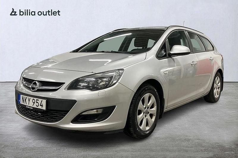 Grå Begagnad 2014 Opel Astra Enjoy Kombi | 64 000 kr (Marknadspris) - Bild 1/4