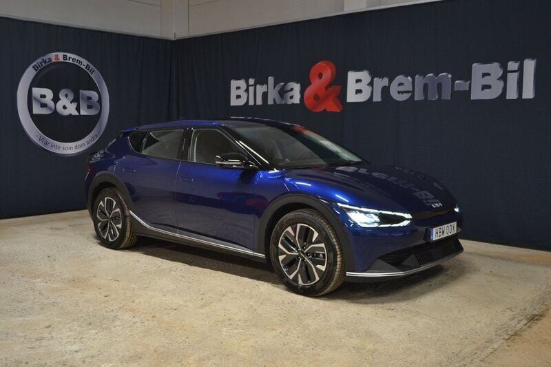 Blå Begagnad 2022 Kia EV6 2 SUV | 459 000 kr - Bild 1/4