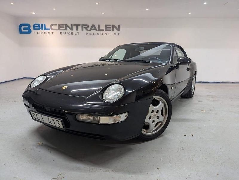 Svart Begagnad 1992 Porsche 968 Cab | 289 900 kr - Bild 1/3
