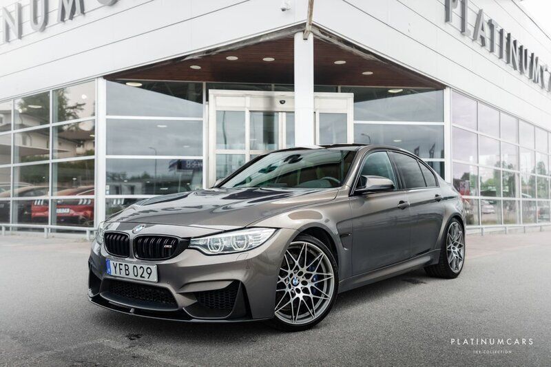 Ljusbrun Begagnad 2016 BMW M3 Competition Edition Sedan | 649 000 kr - Bild 1/4