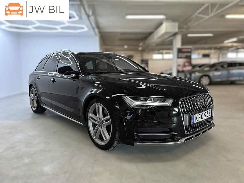 Svart Begagnad 2015 Audi A6 Allroad Sport Kombi | 209 800 kr (Marknadspris) - Bild 1/4