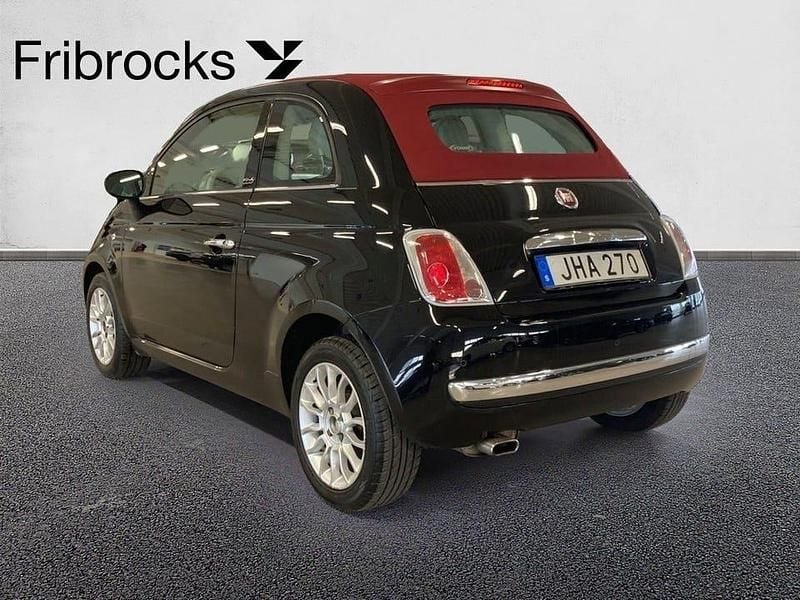 Begagnad Fiat 500C 69 HK (50 kW) 2013 Svart Cab