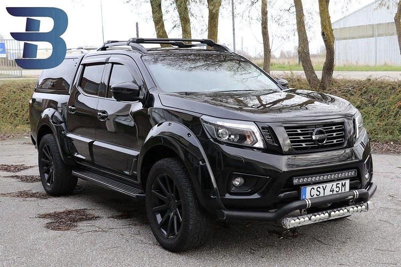 Svart Begagnad 2019 Nissan Navara N-Guard Pickup | 364 900 kr (Lite dyr) - Bild 1/4