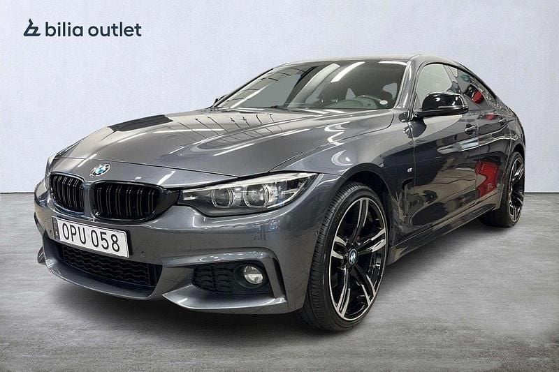 Grå Begagnad 2018 BMW 430 Gran Coupé M Sport Sportkupé | 234 900 kr (Bra pris) - Bild 1/3