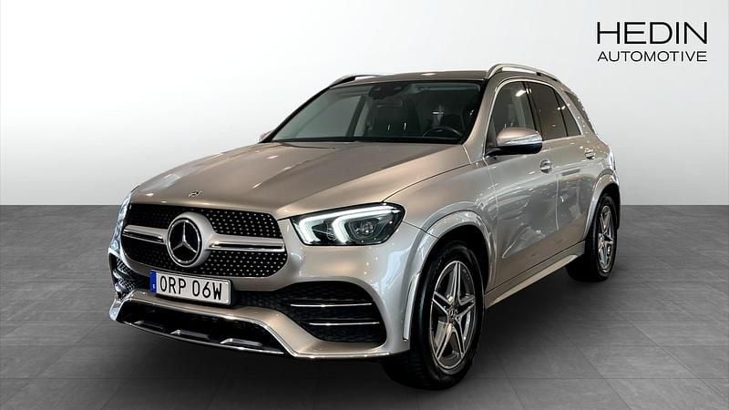Silver Begagnad 2022 Mercedes GLE350 AMG line SUV | 619 900 kr (Bra pris) - Bild 1/4