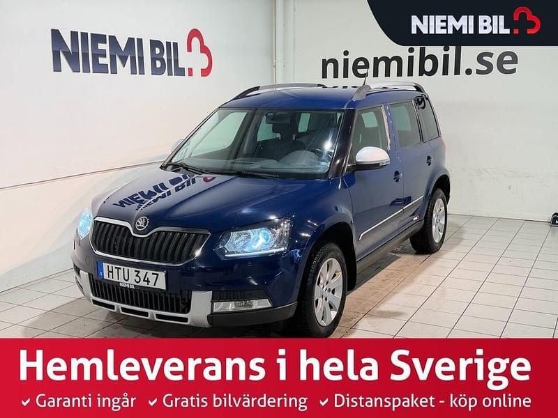 Blå Begagnad 2015 Skoda Yeti Outdoor SUV | 169 900 kr - Bild 1/3