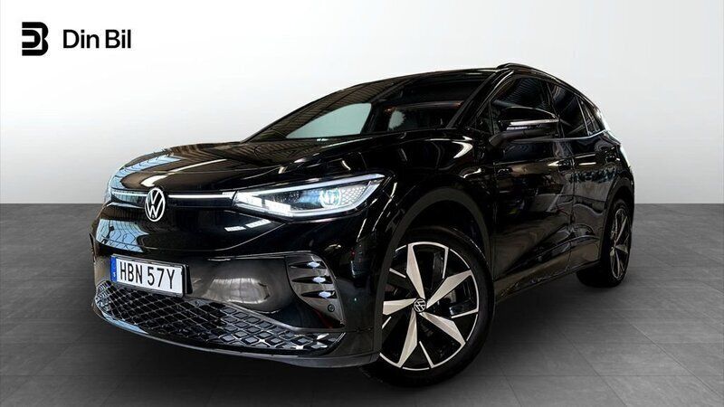 Svart Begagnad 2024 VW ID.4 GTX SUV | 549 900 kr - Bild 1/4
