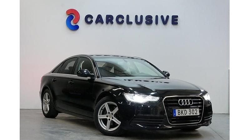Svart Begagnad 2014 Audi A6 Proline Sedan | 139 900 kr (Marknadspris) - Bild 1/4