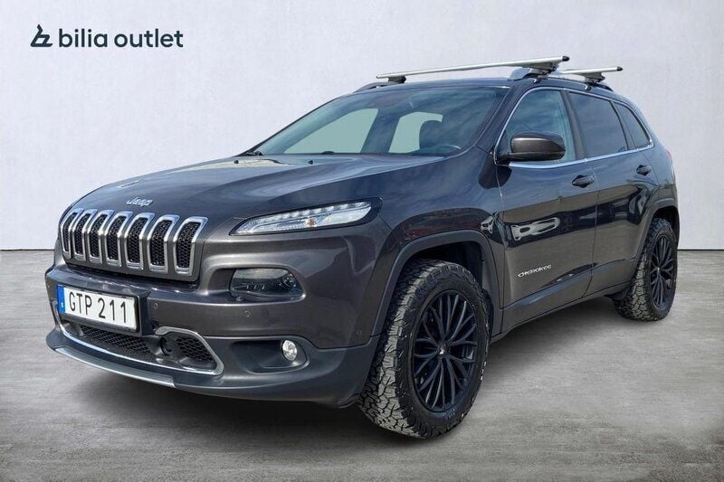 Grå Begagnad 2015 Jeep Cherokee SUV | 120 000 kr (Superpris) - Bild 1/3