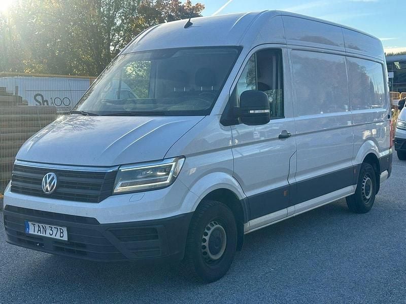 Vit Begagnad 2020 VW Crafter Van | 119 900 kr - Bild 1/4