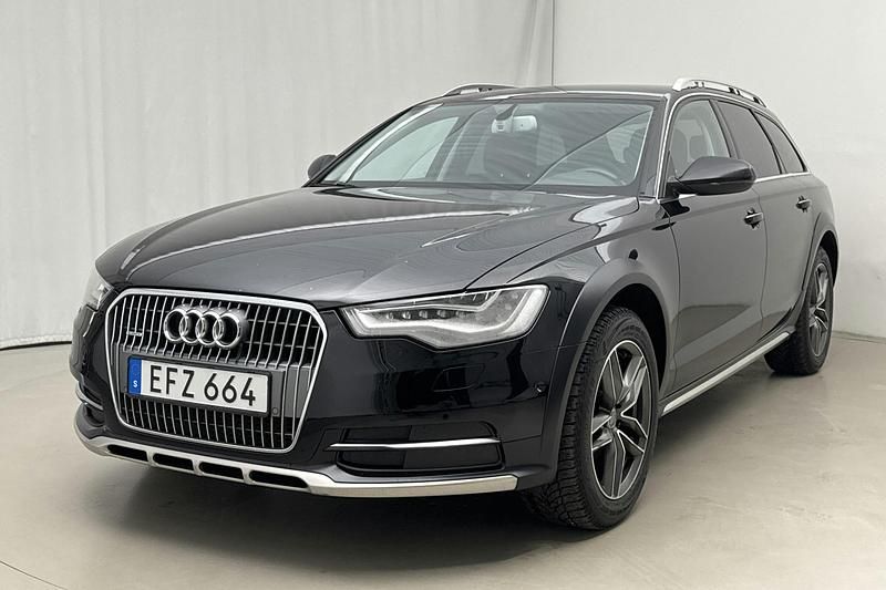 Svart Begagnad 2014 Audi A6 Allroad Kombi | 184 000 kr (Marknadspris) - Bild 1/4