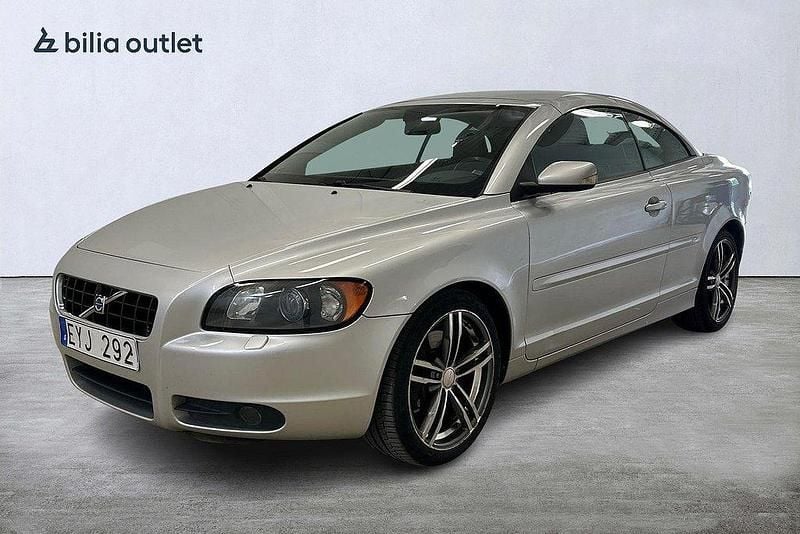 Ljusgrå (grå) Begagnad 2007 Volvo C70 Summum Cab | 109 000 kr (Bra pris) - Bild 1/4