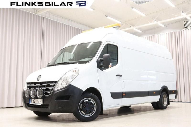 Vit Begagnad 2014 Renault Master Van | 179 700 kr (Bra pris) - Bild 1/4