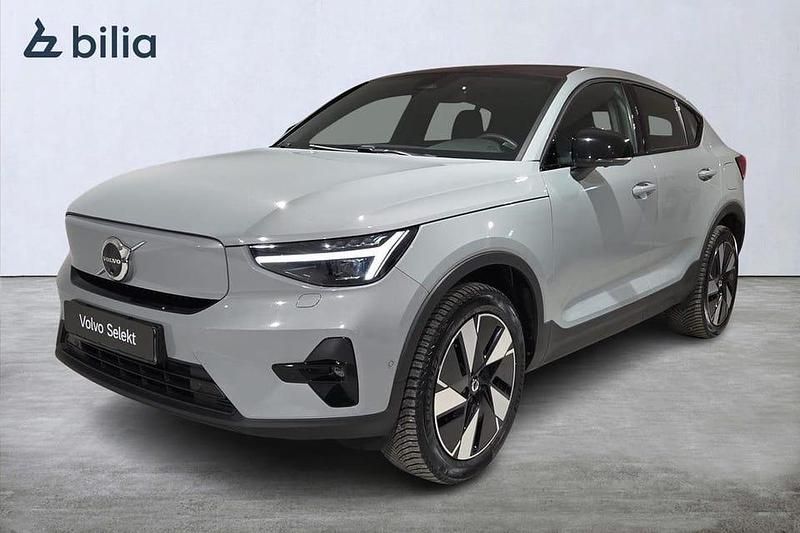 Grå Begagnad 2023 Volvo EC40 Ultimate SUV | 429 000 kr (Marknadspris) - Bild 1/3