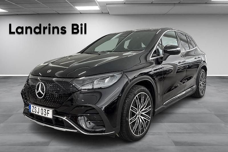 Svart Begagnad 2024 Mercedes EQE350 AMG line SUV | 769 900 kr (Bra pris) - Bild 1/4