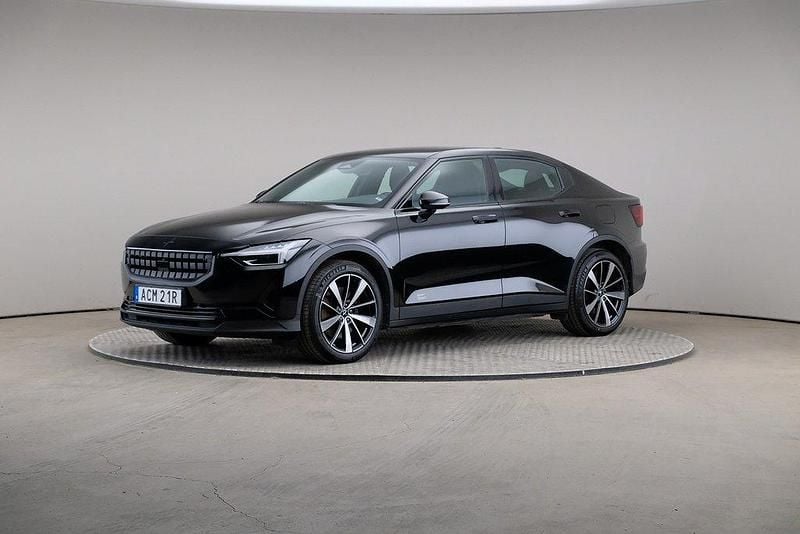 Svart Begagnad 2022 Polestar 2 Long Range Single Motor Halvkombi | 325 000 kr (Bra pris) - Bild 1/4