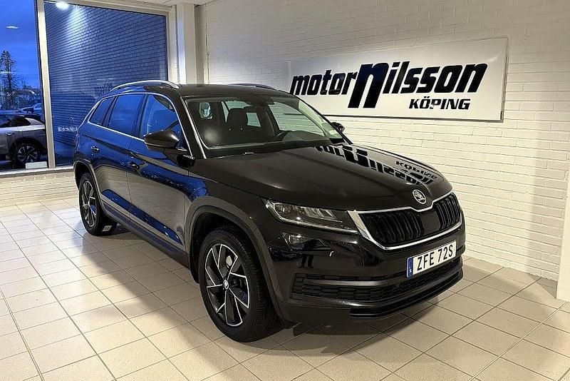 Svart Begagnad 2019 Skoda Kodiaq Business Line SUV | 289 500 kr (Marknadspris) - Bild 1/4