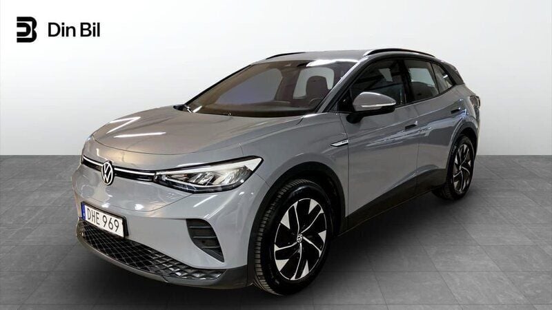 Grå Begagnad 2022 VW ID.4 Pro Performance SUV | 319 900 kr (Bra pris) - Bild 1/4