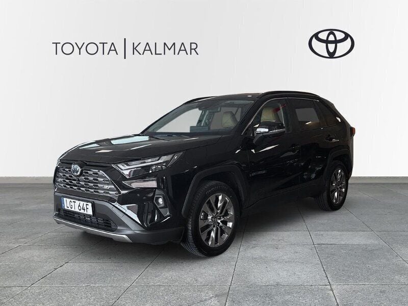 Svart Begagnad 2025 Toyota RAV4 Hybrid Executive SUV | 479 900 kr (Marknadspris) - Bild 1/4