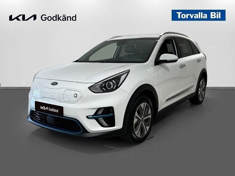 Clear white Begagnad 2021 Kia e-Niro Advance SUV | 264 900 kr (Bra pris) - Bild 1/3