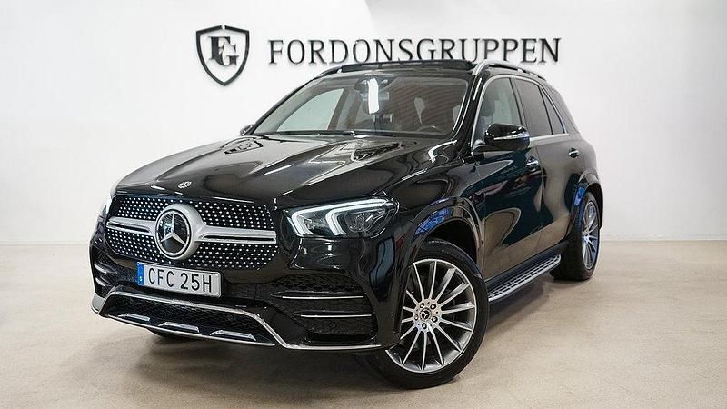 Svart Begagnad 2019 Mercedes GLE350 Premium Plus SUV | 689 800 kr (Lite dyr) - Bild 1/4