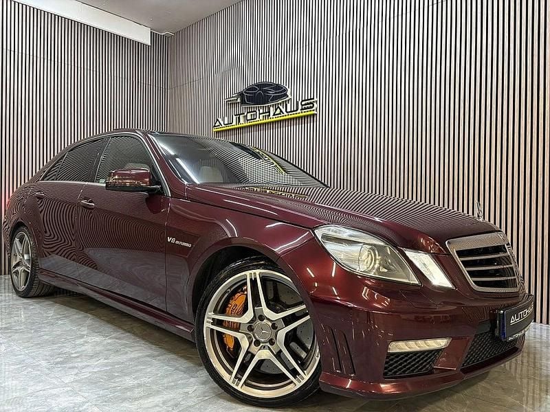 Begagnad Mercedes E63 AMG AMG 722 HK (531 kW) 2012 Röd Sedan