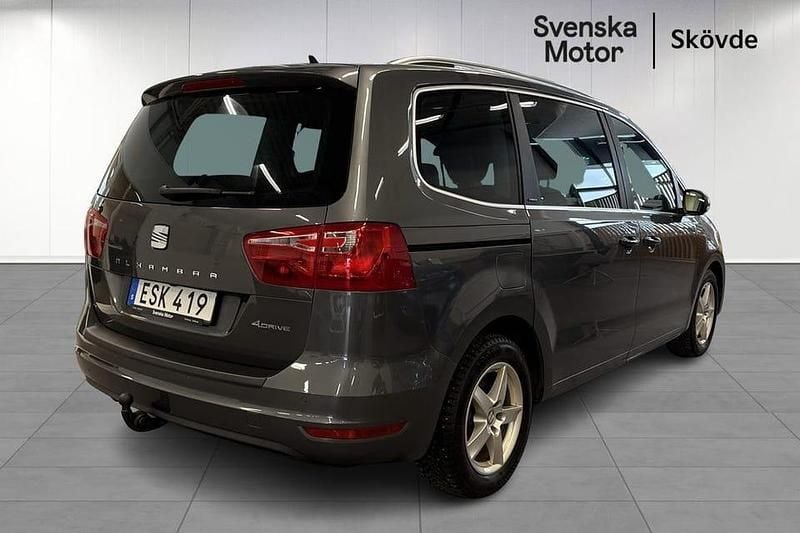 Begagnad Seat Alhambra 4Drive 141 HK (103 kW) 2015 Grå Minibuss