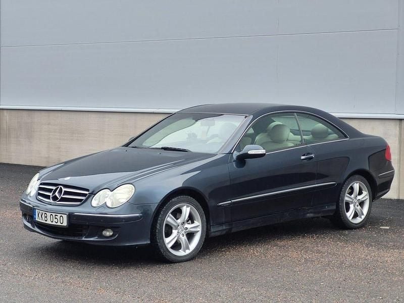 Begagnad Mercedes CLK280 Avantgarde 231 HK (169 kW) 2006 Svart Sportkupé