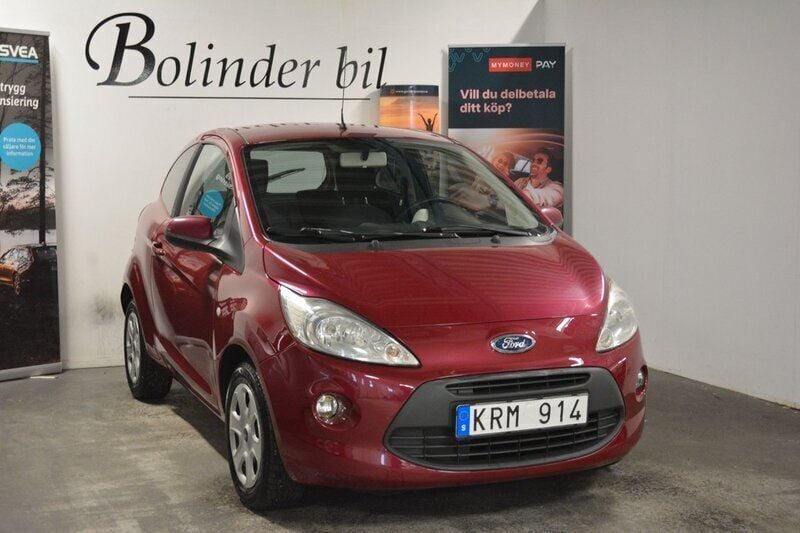Lila Begagnad 2010 Ford Ka Halvkombi | 29 800 kr (Marknadspris) - Bild 1/4