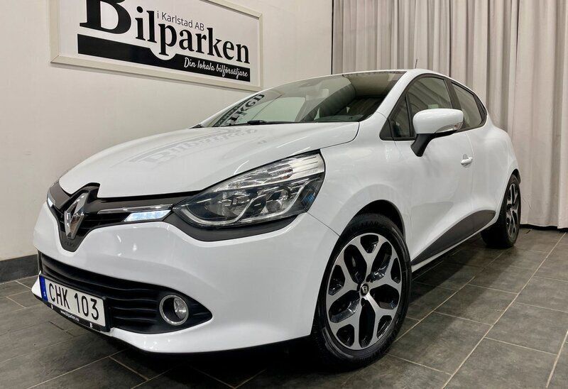 Vit Begagnad 2016 Renault Clio IV Expression Halvkombi | 89 900 kr (Marknadspris) - Bild 1/3