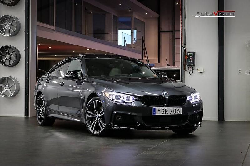Grå Begagnad 2016 BMW 440 M Sport Sportkupé | 339 900 kr (Marknadspris) - Bild 1/4