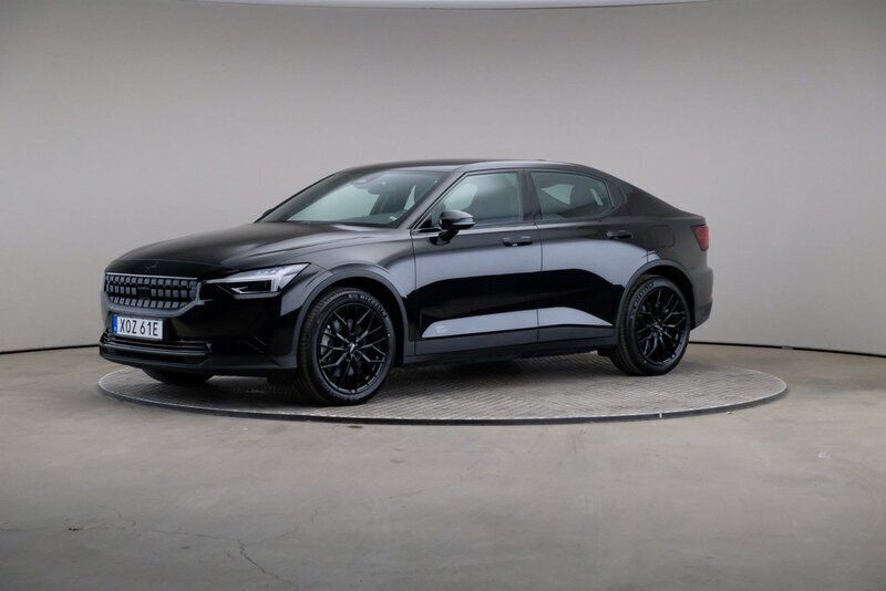 Svart Begagnad 2021 Polestar 2 Long Range Single Motor Sedan | 329 000 kr (Marknadspris) - Bild 1/4