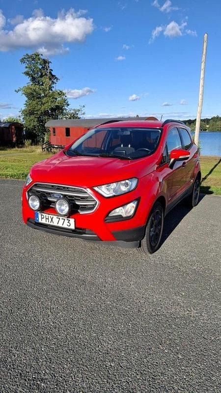 Röd Begagnad 2018 Ford Ecosport Trend+ SUV | 129 000 kr (Lite dyr) - Bild 1/4