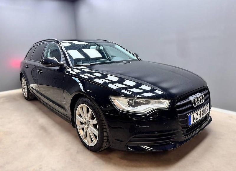 Vit Begagnad 2014 Audi A6 Comfort Kombi | 139 900 kr (Marknadspris) - Bild 1/4