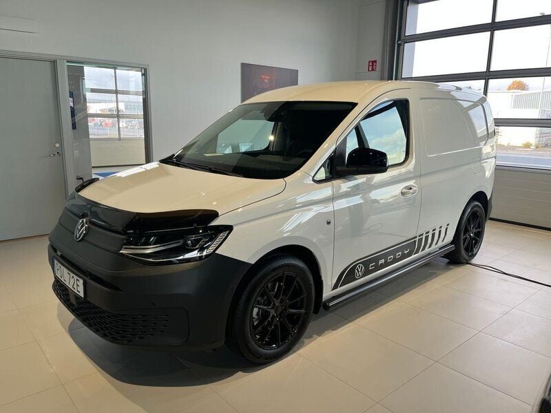 Vit Ny 2025 VW Caddy Edition Minibuss | 373 900 kr (Bra pris) - Bild 1/4