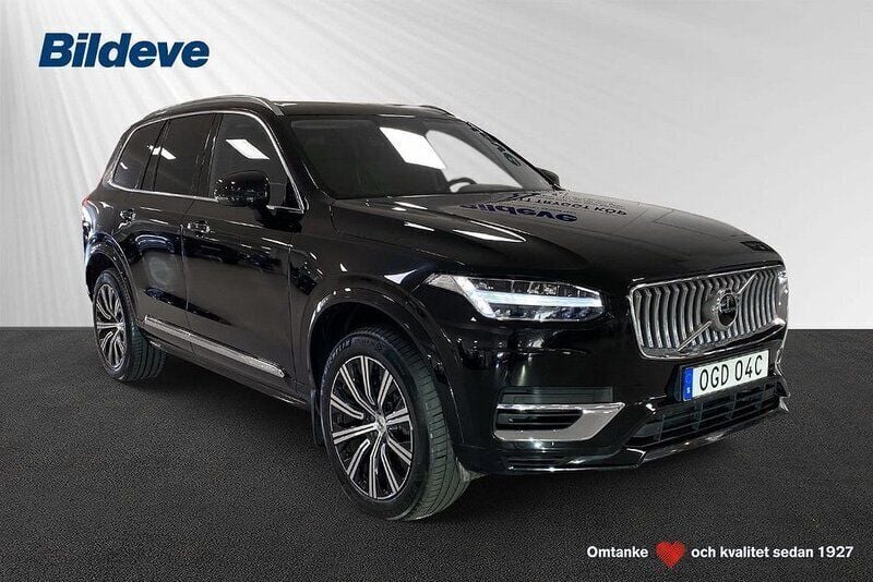 Svart Begagnad 2021 Volvo XC90 Inscription SUV | 569 900 kr (Bra pris) - Bild 1/4