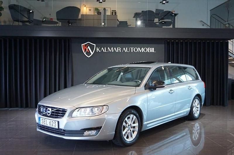 Silver Begagnad 2014 Volvo V70 Dynamic Kombi | 134 900 kr (Lite dyr) - Bild 1/4