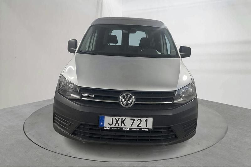 Begagnad VW Caddy 110 HK (80 kW) 2016 Silver Minibuss